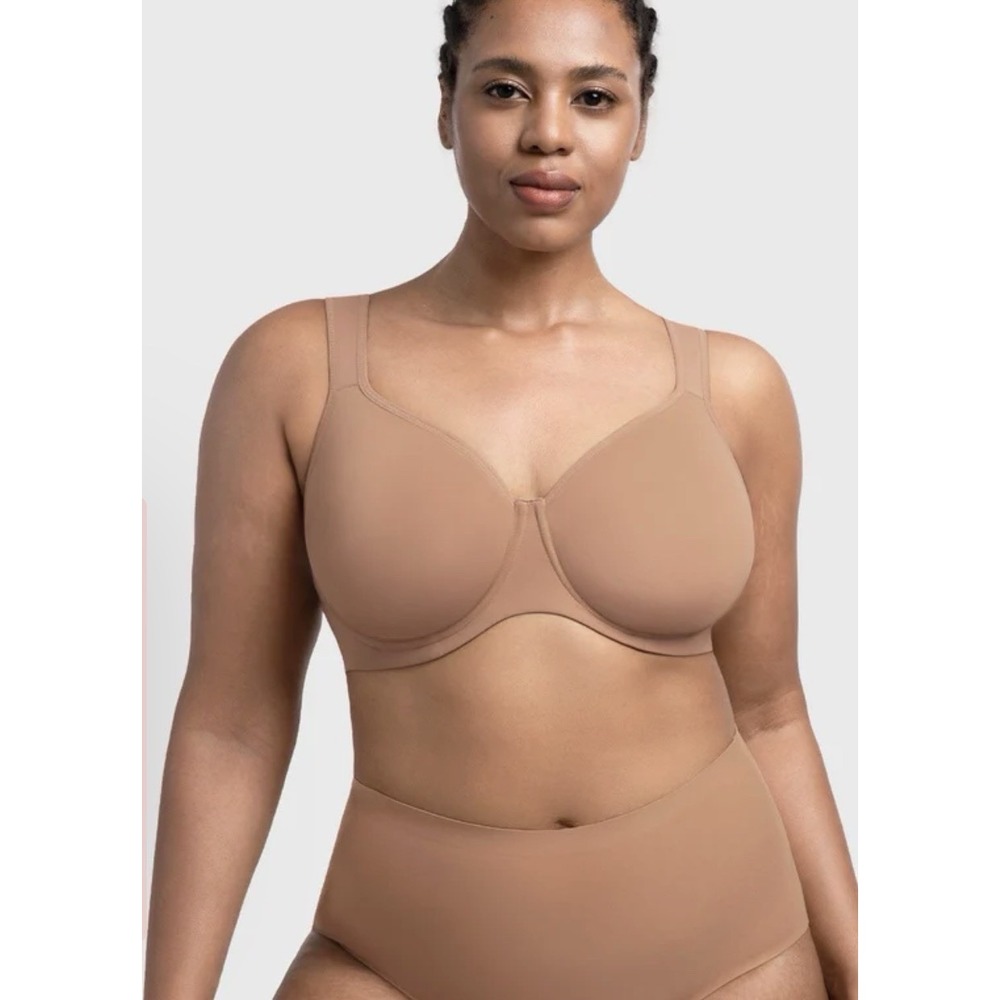 NWT Hsia 44D Joan  Ultimate  Soft T Shirt Unlined Underwire Minimizer Bra